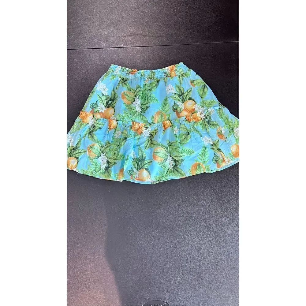 BB DAKOTA STEVE MADDEN JUICY LEMON TIERED MINI SKIRT SZ M NEW P1-93